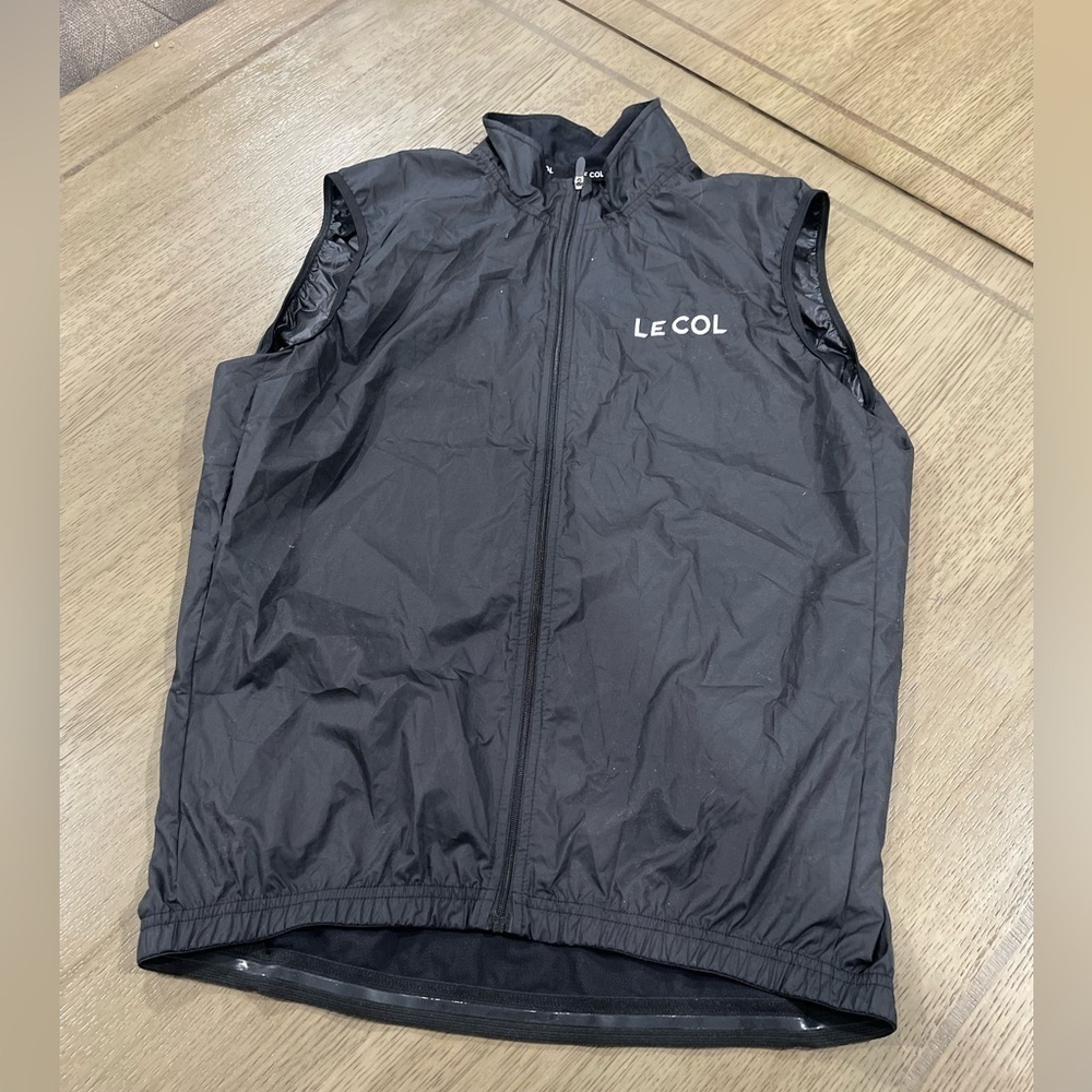 Le Col Womens Pro Aqua Zero Gilet Vest Black Made in Italy Size L
